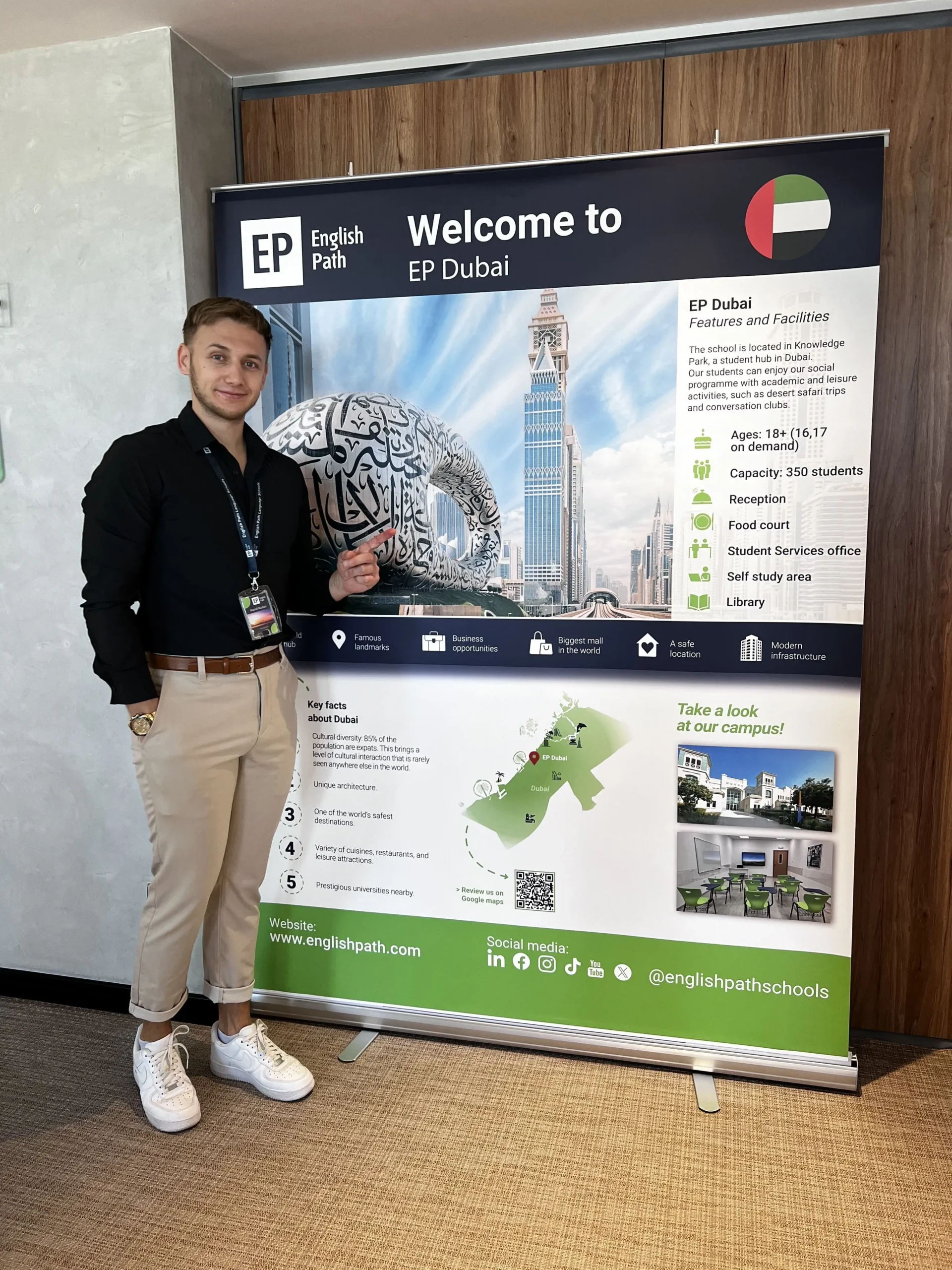 StudyCare študenti v Dubaji
