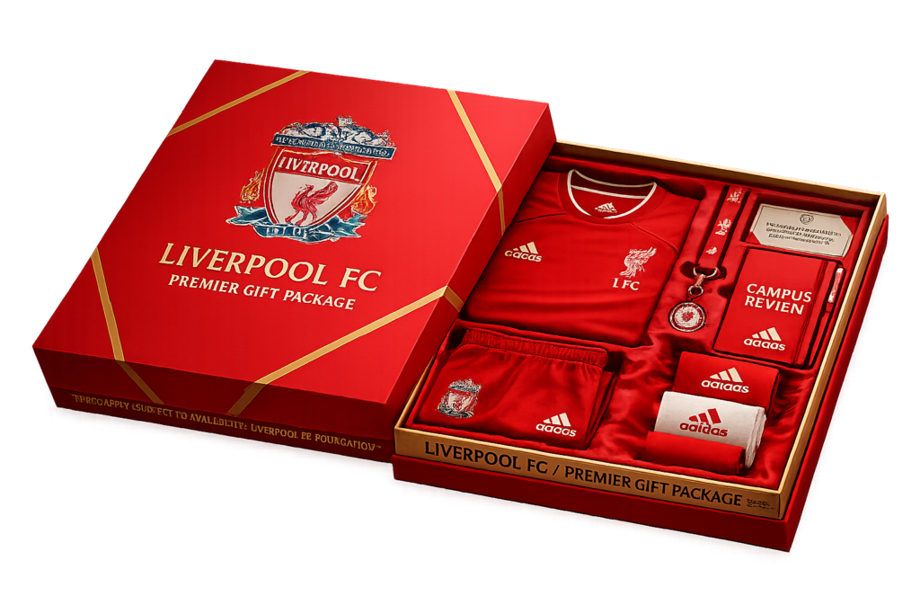 Liverpool FC Adidas sport camps StudyCare sport kit