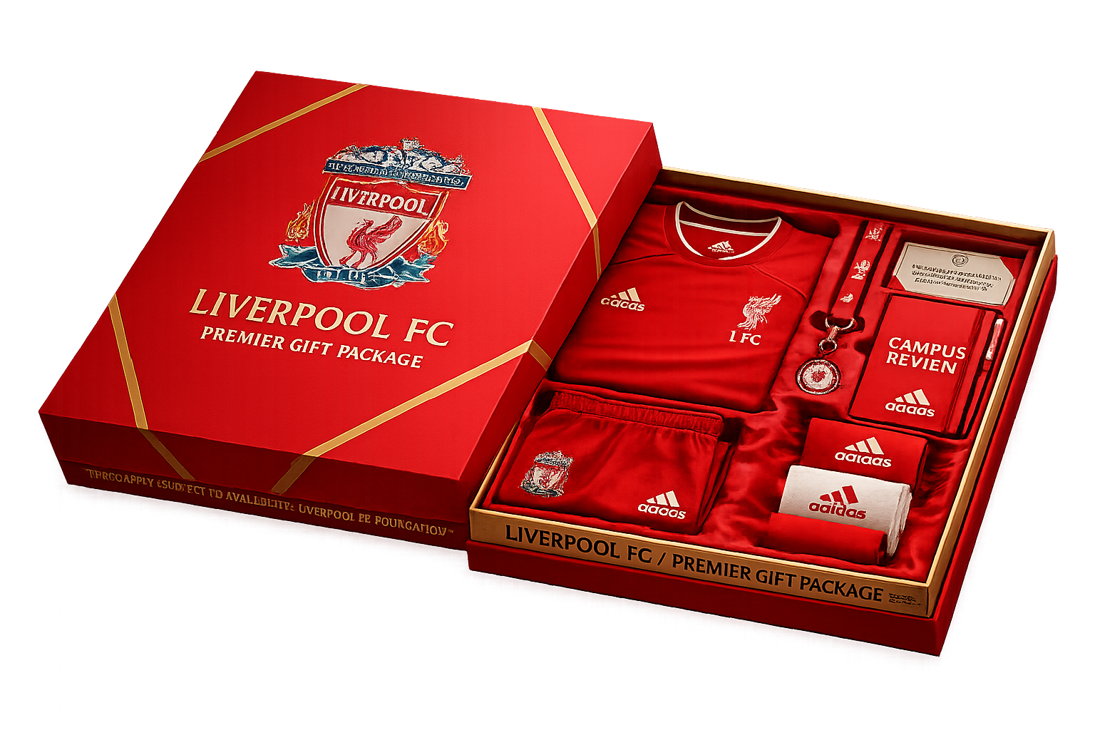 Liverpool FC Adidas sport camps StudyCare sport kit