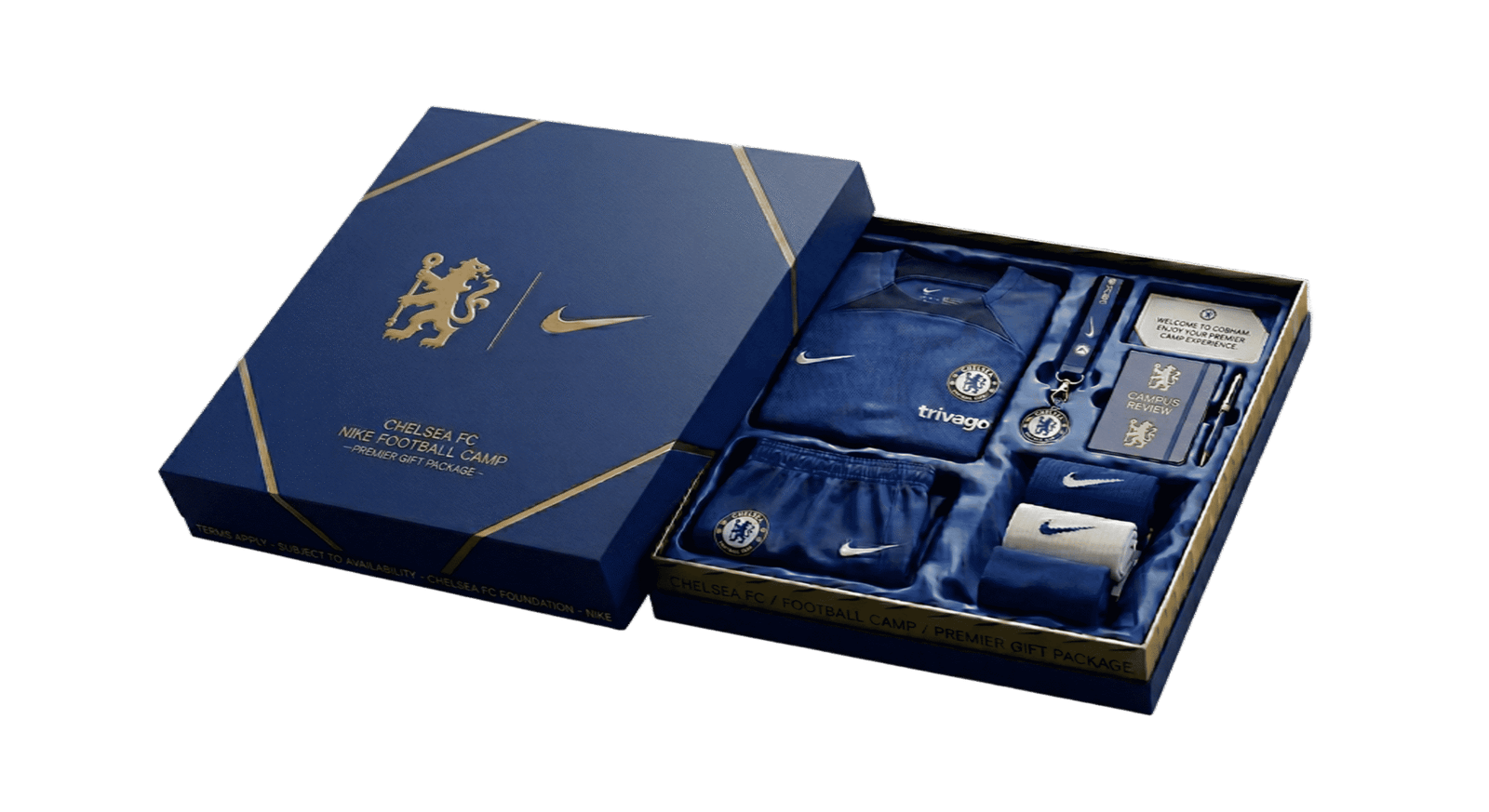 Chelsea FC Nike sport camns StudyCare sport kit
