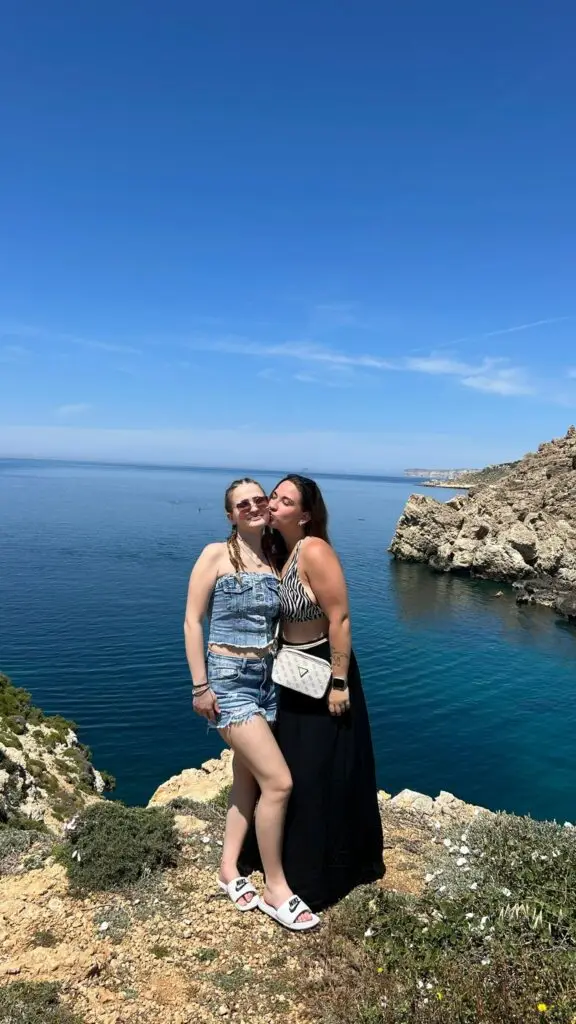 Karolína, studentka na Maltě